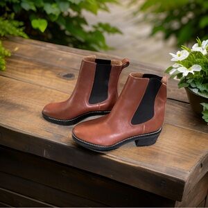 BRAND NEW MADEWELL Leather Ankle Boots